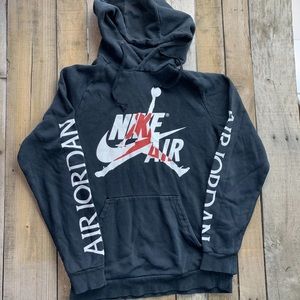 Jordan’s hoodie